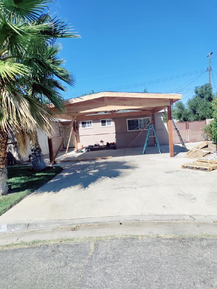 Exterior: Carport